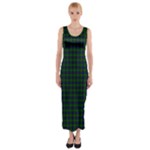 Sinclair Tartan Fitted Maxi Dress