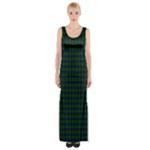 Sinclair Tartan Maxi Thigh Split Dress