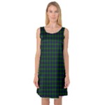 Sinclair Tartan Sleeveless Satin Nightdress