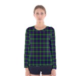 Sutherland Tartan Women s Long Sleeve T-shirt