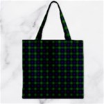 Sutherland Tartan Zipper Grocery Tote Bag