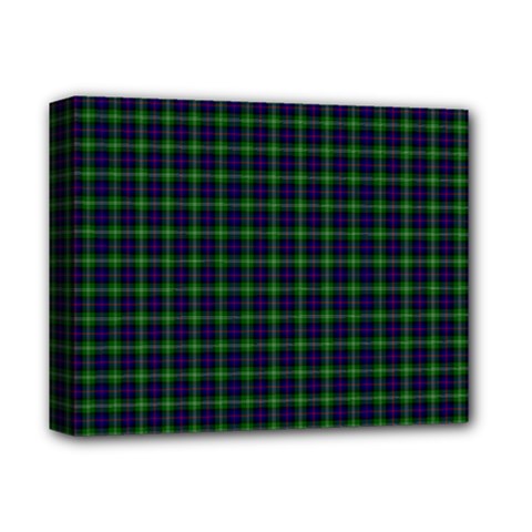 Sutherland Tartan Deluxe Canvas 14  x 11  (Stretched) from ArtsNow.com