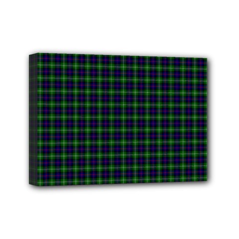 Sutherland Tartan Mini Canvas 7  x 5  (Stretched) from ArtsNow.com