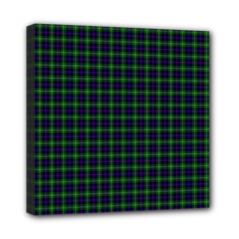 Sutherland Tartan Mini Canvas 8  x 8  (Stretched) from ArtsNow.com