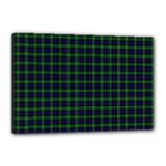 Sutherland Tartan Canvas 18  x 12  (Stretched)