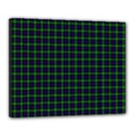 Sutherland Tartan Canvas 20  x 16  (Stretched)