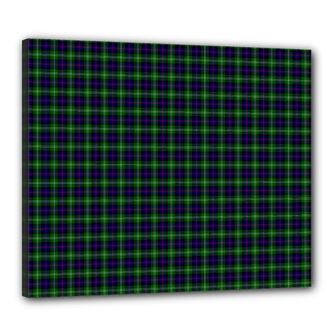 Sutherland Tartan Canvas 24  x 20  (Stretched) from ArtsNow.com