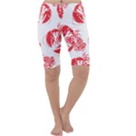 lobster print  Cropped Leggings 