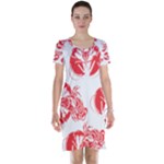 lobster print  Short Sleeve Nightdress