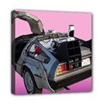 Delorean Mini Canvas 8  x 8  (Stretched)