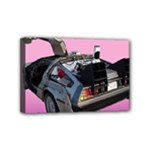 Delorean Mini Canvas 6  x 4  (Stretched)