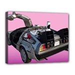 Delorean Canvas 14  x 11  (Stretched)