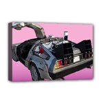 Delorean Deluxe Canvas 18  x 12  (Stretched)