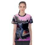 Delorean Women s Sport Mesh Tee