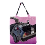 Delorean Grocery Tote Bag