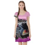 Delorean Short Sleeve Skater Dress