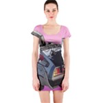 Delorean Short Sleeve Bodycon Dress