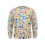 world Travel Kids  Sweatshirt