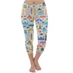 world Travel Capri Winter Leggings 