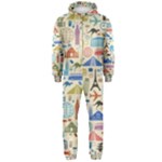 world Travel Hooded Jumpsuit (Men)