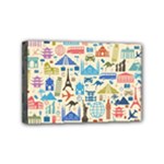 world Travel Mini Canvas 6  x 4  (Stretched)