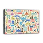 world Travel Deluxe Canvas 18  x 12  (Stretched)