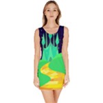 yellow brick road  Bodycon Dress