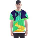 yellow brick road  Men s Sport Mesh Tee