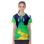 yellow brick road  Women s Sport Mesh Tee