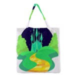 yellow brick road  Grocery Tote Bag