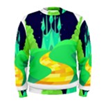 yellow brick road  Men s Sweatshirt