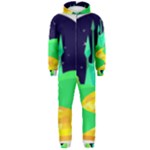 yellow brick road  Hooded Jumpsuit (Men)