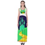 yellow brick road  Empire Waist Maxi Dress