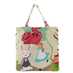 Through The Looking Glass Grocery Tote Bag