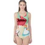 Through The Looking Glass One Piece Swimsuit