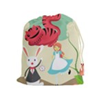 Through The Looking Glass Drawstring Pouch (XL)