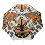 Masked Folding Umbrella