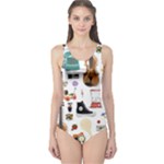 Pieces of me third grade One Piece Swimsuit