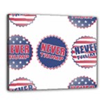 never trump Canvas 20  x 16  (Stretched)