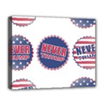 never trump Deluxe Canvas 20  x 16  (Stretched)