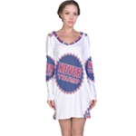 never trump Long Sleeve Nightdress