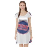 never trump Short Sleeve Skater Dress