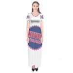 never trump Short Sleeve Maxi Dress