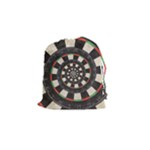 Dartboard Spiral Droste Drawstring Pouch (Small)