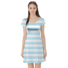 Short Sleeve Skater Dress Front