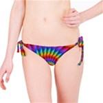 Psychedelic Rainbow Spiral Bikini Bottom