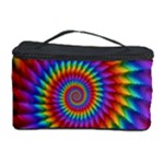 Psychedelic Rainbow Spiral Cosmetic Storage Case