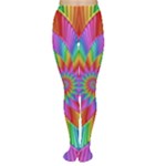 Psychedelic Rainbow Spiral Tights