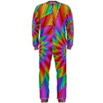 Psychedelic Rainbow Spiral OnePiece Jumpsuit (Men)