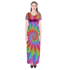 Short Sleeve Maxi Dress 